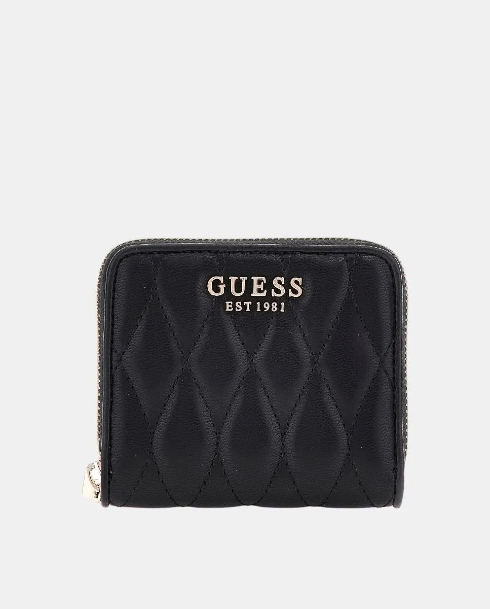 Маленький кошелек на молнии Guess, черный
Маленький кошелек на молнии Guess, черный