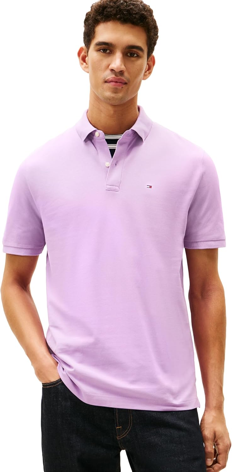 Мужская рубашка-поло Tommy Hilfiger с короткими рукавами из хлопка пике классического кроя, African Violet, Фиолетовый, Мужская рубашка-поло Tommy Hilfiger с короткими рукавами из хлопка пике классического кроя, African Violet
Мужская рубашка-поло Tommy Hilfiger с короткими рукавами из хлопка пике классического кроя, African Violet, Фиолетовый, Мужская рубашка-поло Tommy Hilfiger с короткими рукавами из хлопка пике классического кроя, African Violet