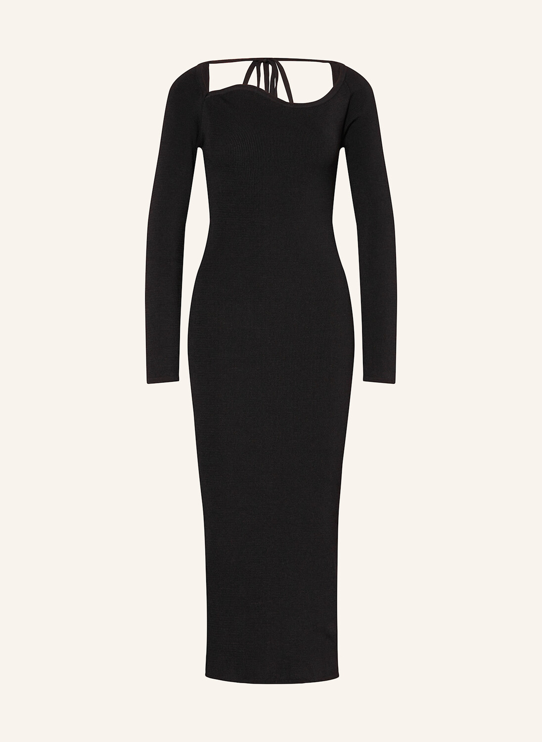 Трикотажное платье лория by Aylin Koenig, черный
Трикотажное платье лория by Aylin Koenig, черный