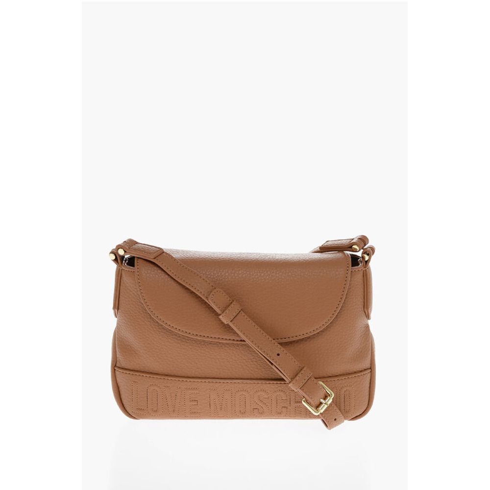 Сумка через плечо LOVE из текстурированной искусственной кожи Moschino, коричневый 
Сумка через плечо LOVE из текстурированной искусственной кожи Moschino, коричневый