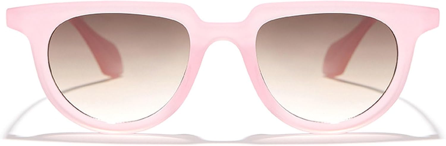 Роскошные винтажные круглые солнцезащитные очки с плоской верхней частью для женщин и мужчин, модные популярные солнцезащитные очки в стиле панк, для активного отдыха и вождения, защита от ультрафиолета UV400 mincl, Pink Brown
Роскошные винтажные круглые солнцезащитные очки с плоской верхней частью для женщин и мужчин, модные популярные солнцезащитные очки в стиле панк, для активного отдыха и вождения, защита от ультрафиолета UV400 mincl, Pink Brown