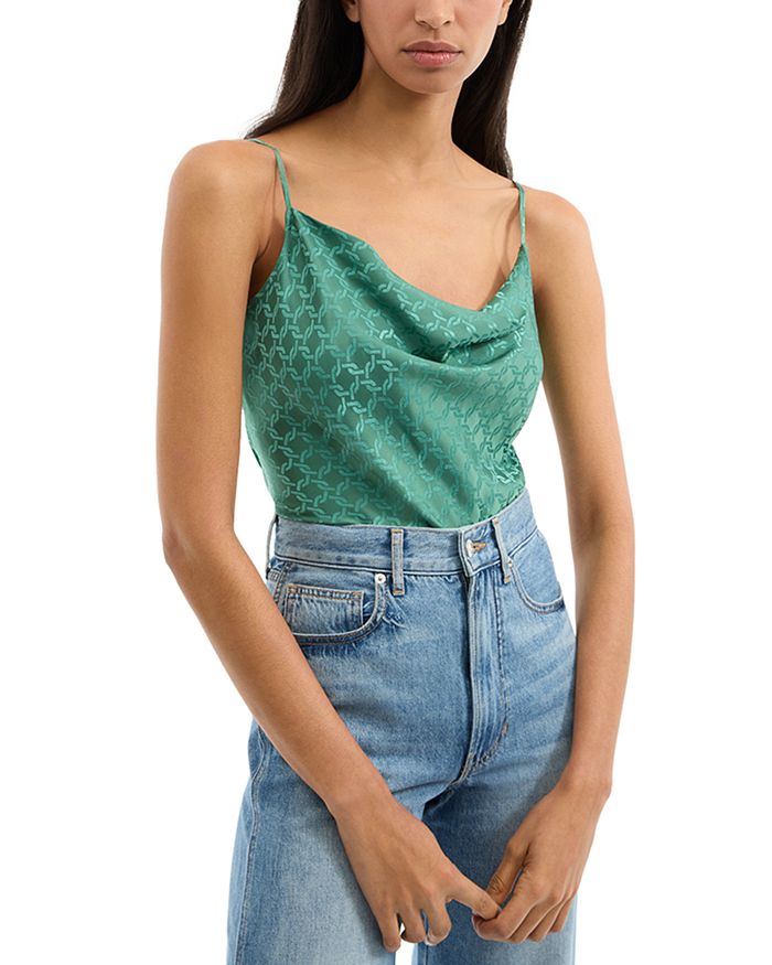 Сола Топ без рукавов с воротником-хомут Veronica Beard, зеленый
Сола Топ без рукавов с воротником-хомут Veronica Beard, зеленый