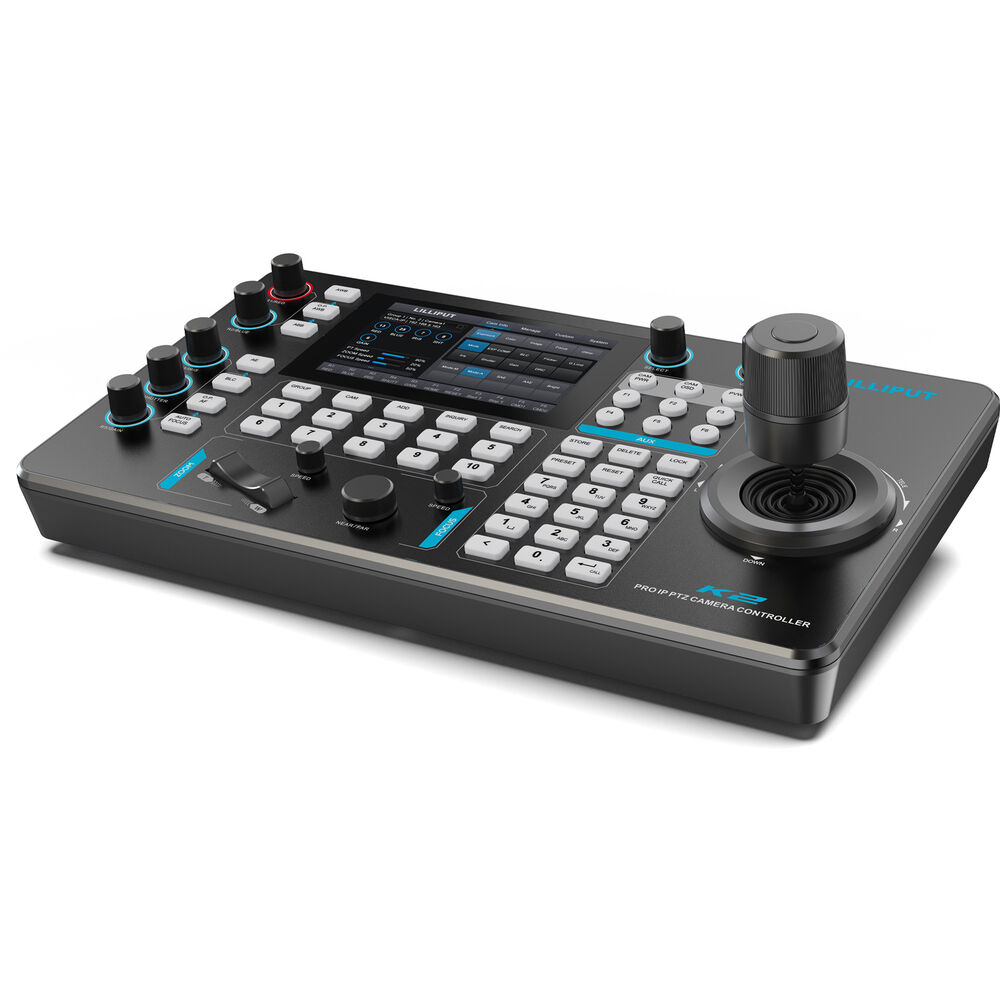 Джойстик-контроллер PTZ-камеры AVMATRIX K2-N с сенсорным экраном
Джойстик-контроллер PTZ-камеры AVMATRIX K2-N с сенсорным экраном