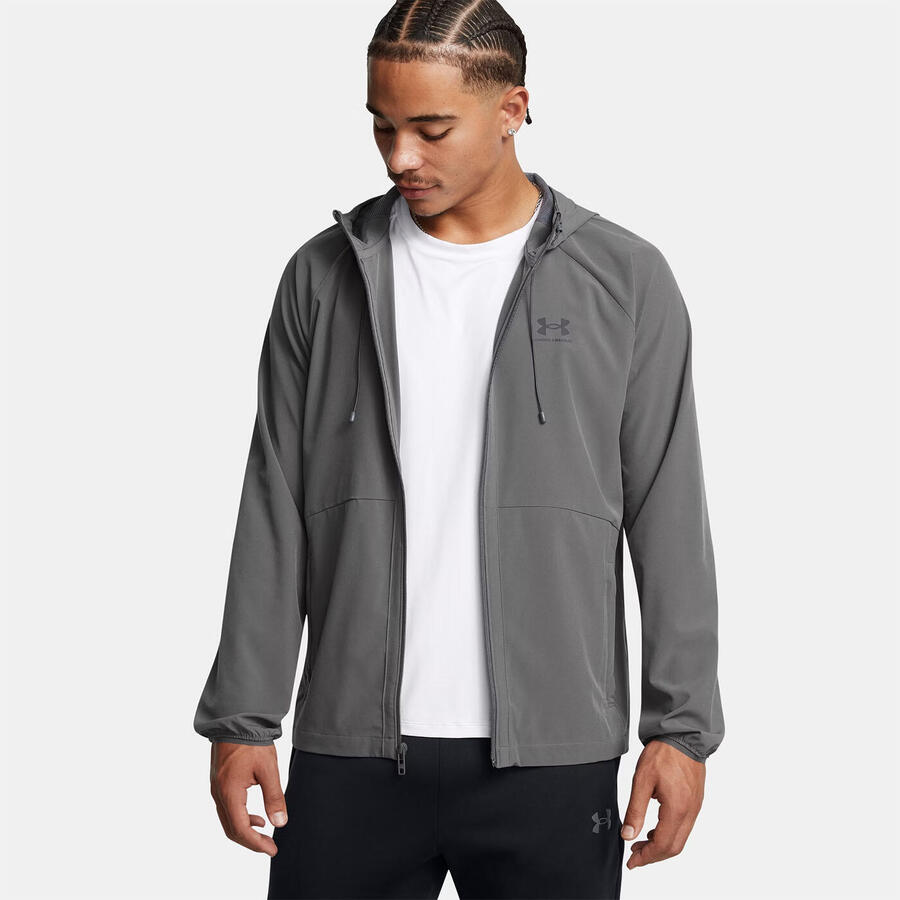 Мужская ветровка Ua Stretch Woven Under Armour серого цвета
Мужская ветровка Ua Stretch Woven Under Armour серого цвета