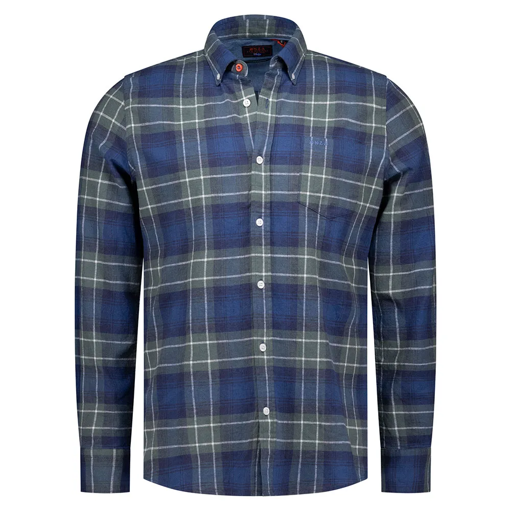 Рубашка с длинным рукавом Nza New Zealand 25MN536, синий
Рубашка с длинным рукавом Nza New Zealand 25MN536, синий