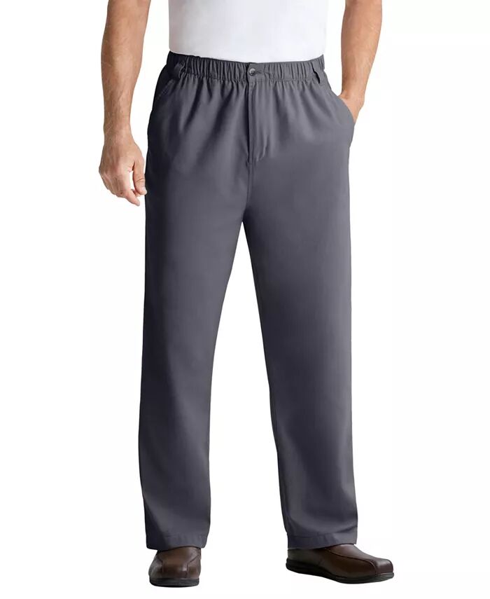 Мужские брюки Knockarounds для высоких и крупных мужчин с эластичной талией из твила или денима KingSize, серый
Мужские брюки Knockarounds для высоких и крупных мужчин с эластичной талией из твила или денима KingSize, серый