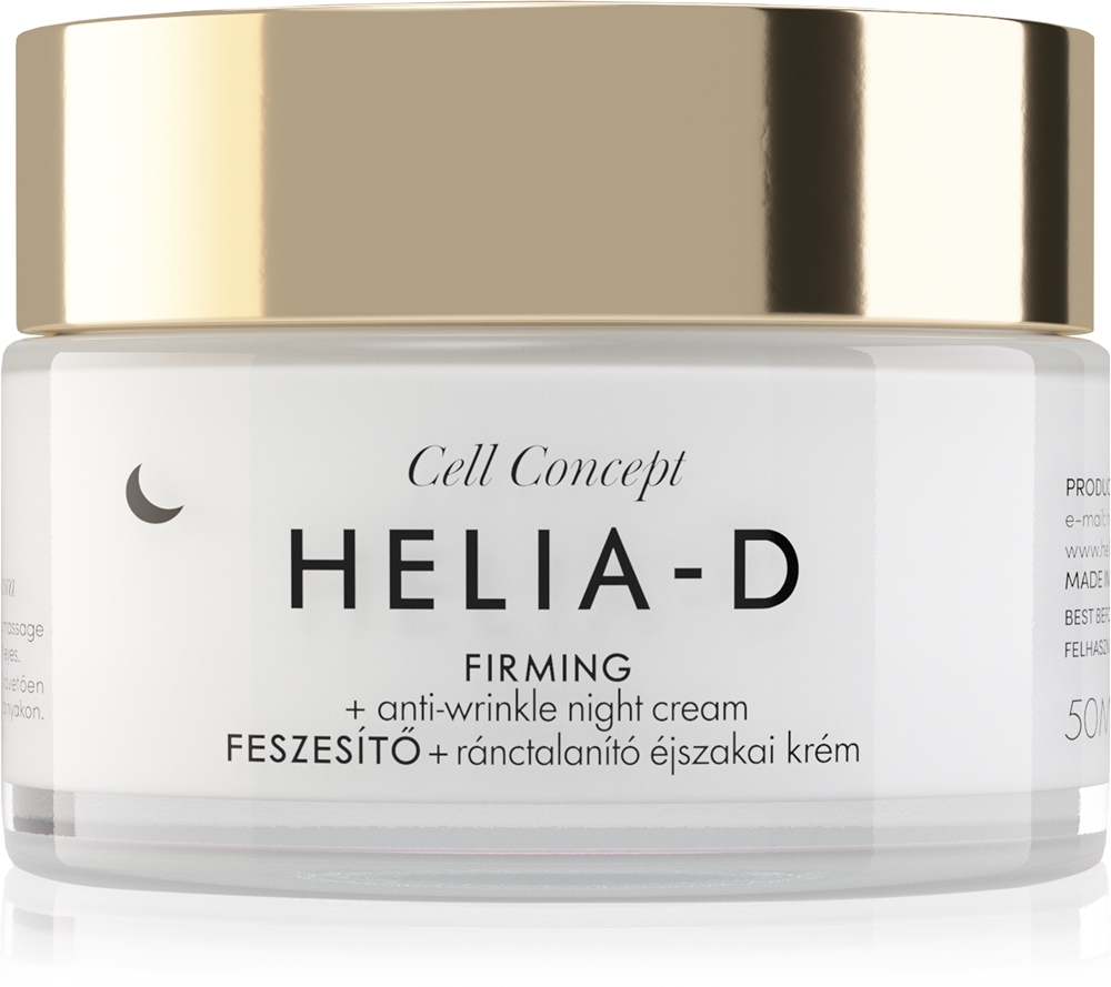 Ночной укрепляющий крем Cell Concept против морщин 45+ Helia-D, 50 мл
Ночной укрепляющий крем Cell Concept против морщин 45+ Helia-D, 50 мл