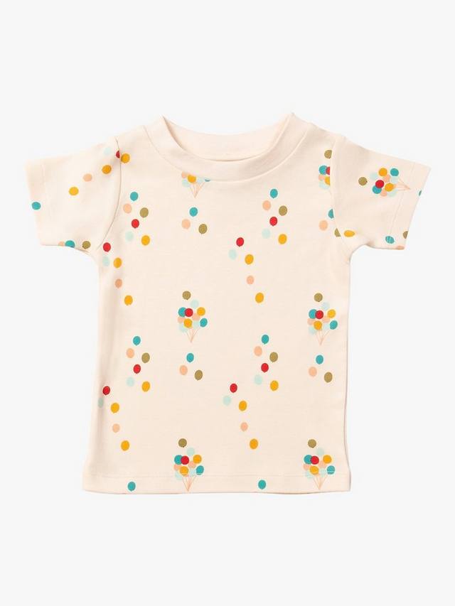 Детская футболка из органического хлопка rainbow balloon scatter с коротким рукавом Little Green Radicals, цвет Off White/Multi
Детская футболка из органического хлопка rainbow balloon scatter с коротким рукавом Little Green Radicals, цвет Off White/Multi