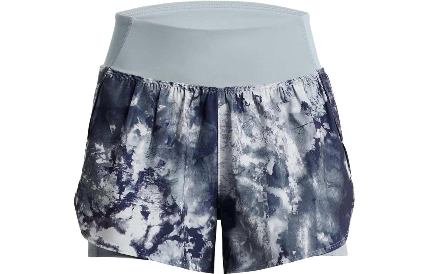 Спортивные шорты женские синие Under Armour 
Спортивные шорты женские синие Under Armour