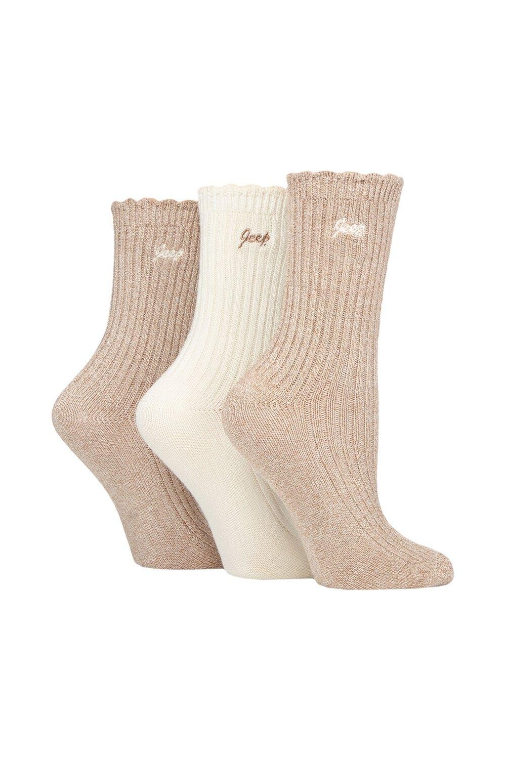 3 пары бамбуковых носков с зубцами Jeep, коричневый
3 пары бамбуковых носков с зубцами Jeep, коричневый