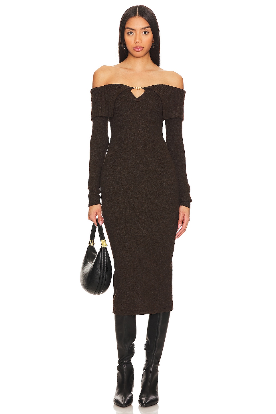 Платье-Свитер лиллиан Astr The Label, коричневый
Платье-Свитер лиллиан Astr The Label, коричневый