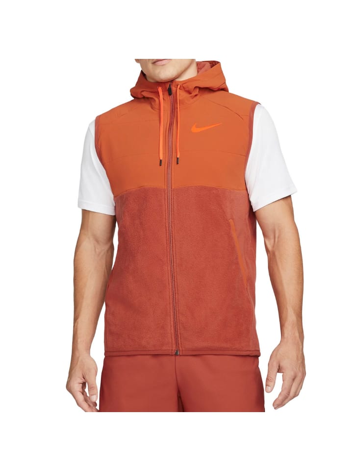 Функциональный жилет Nike Weste Therma-Fit mit Kapuze, оранжевый
Функциональный жилет Nike Weste Therma-Fit mit Kapuze, оранжевый
