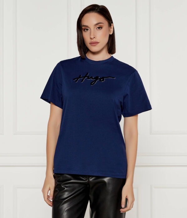 Винтажная футболка Loose fit Hugo, синий
Винтажная футболка Loose fit Hugo, синий