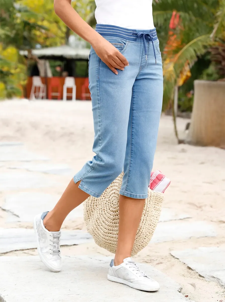 Джинсы-капри в стиле casual (1 шт.) Casual Looks, цвет Blue-Bleached
Джинсы-капри в стиле casual (1 шт.) Casual Looks, цвет Blue-Bleached