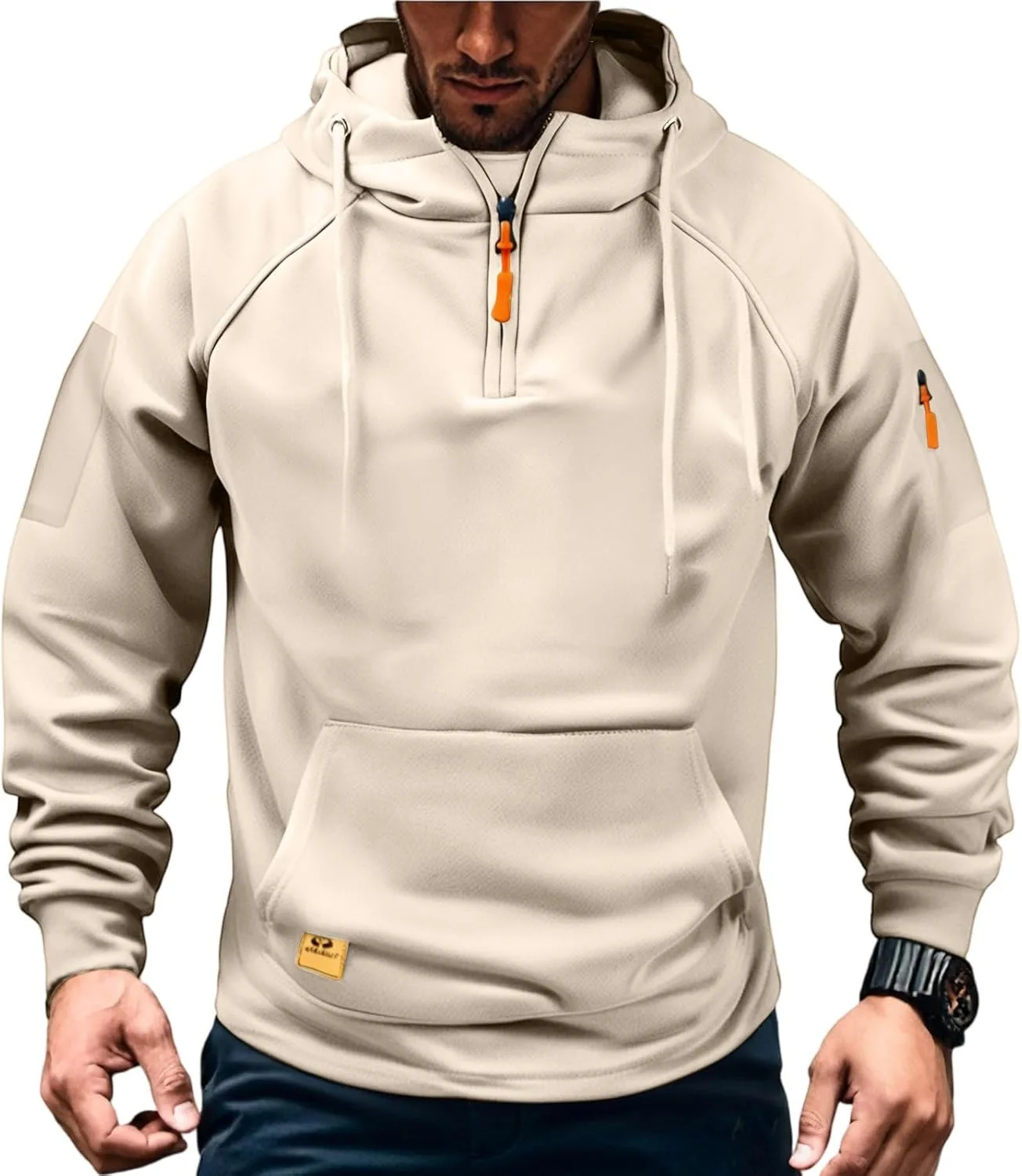 Толстовка с капюшоном Quarter Zip Fleece Pullover Oversized
Толстовка с капюшоном Quarter Zip Fleece Pullover Oversized