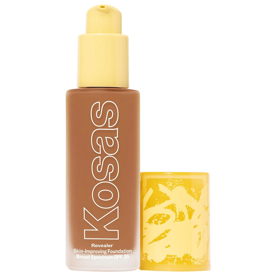 Тональный крем Revealer Skin-Improving Foundation SPF 25 с гиалуроновой кислотой и ниацинамидом Kosas, 1 oz /30 mL, Medium Deep Neutral Warm 330
Тональный крем Revealer Skin-Improving Foundation SPF 25 с гиалуроновой кислотой и ниацинамидом Kosas, 1 oz /30 mL, Medium Deep Neutral Warm 330