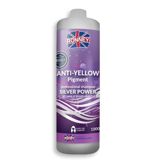 Ронни, шампунь для осветленных и седых светлых волос, 1000 мл, Ronney
Ронни, шампунь для осветленных и седых светлых волос, 1000 мл, Ronney