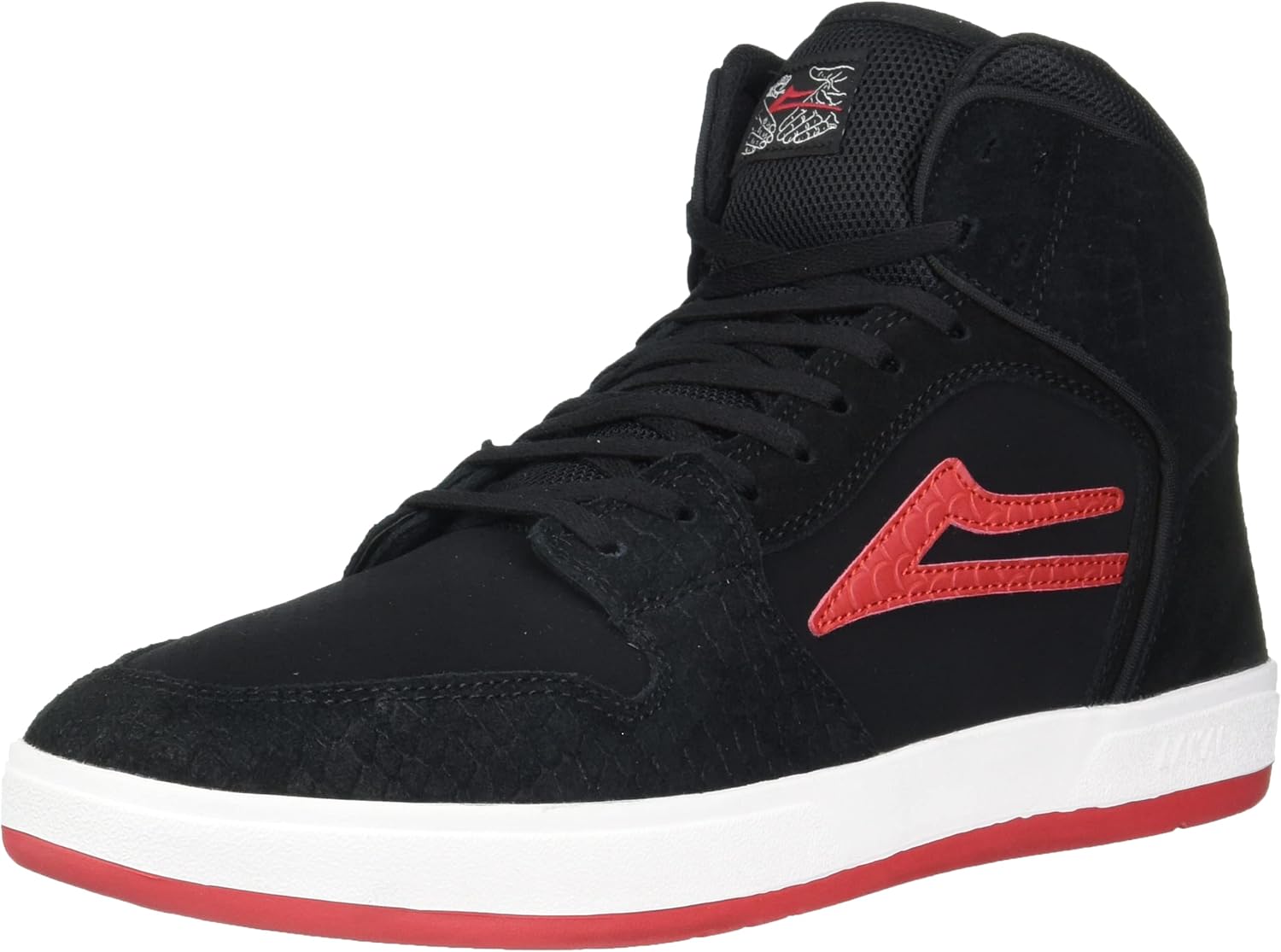 Мужские кроссовки для скейта Lakai Telford Echelon, черный/красный
Мужские кроссовки для скейта Lakai Telford Echelon, черный/красный