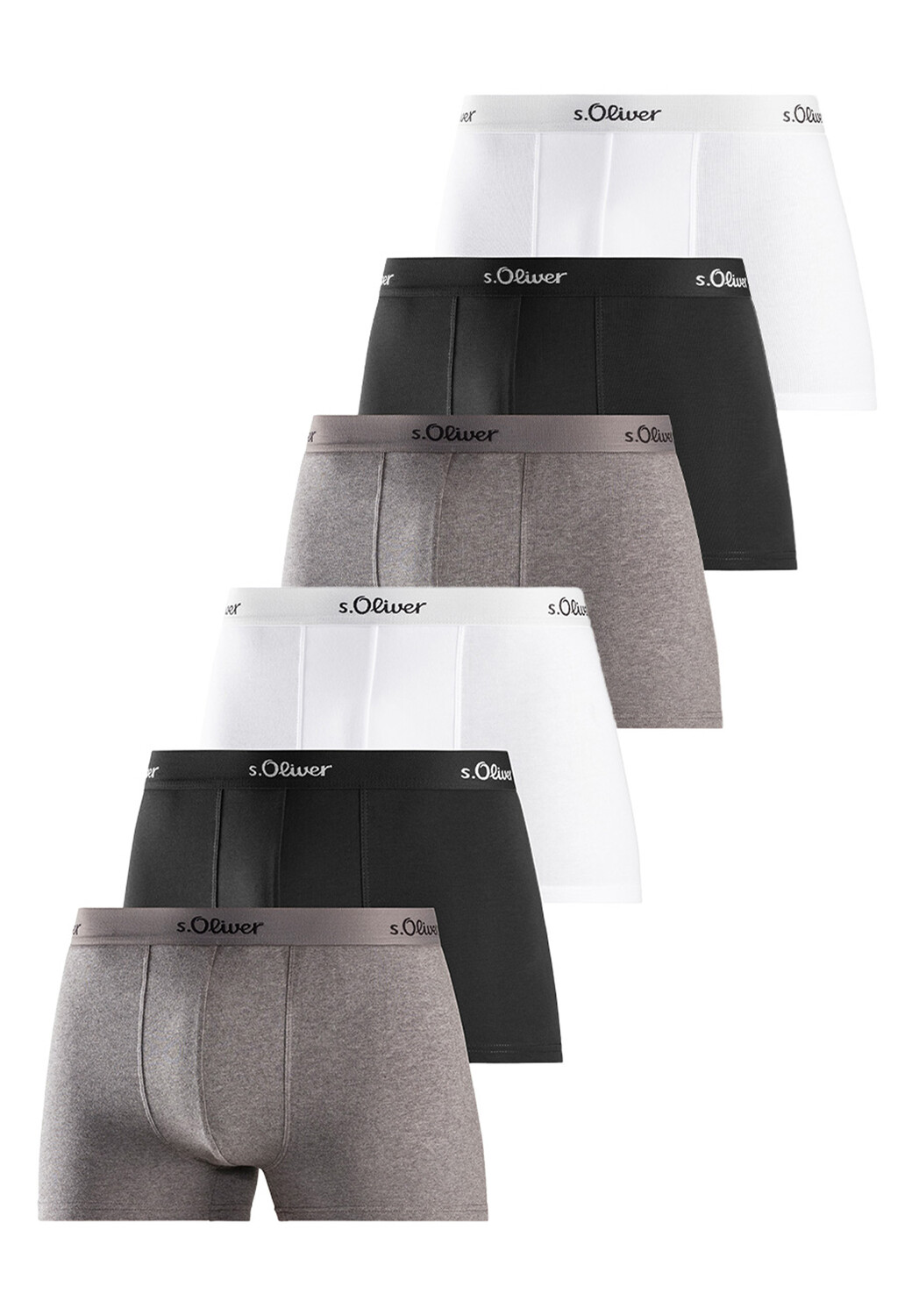 Трусы s.Oliver Retro Short/Pant Basic, серый/черный/белый
Трусы s.Oliver Retro Short/Pant Basic, серый/черный/белый