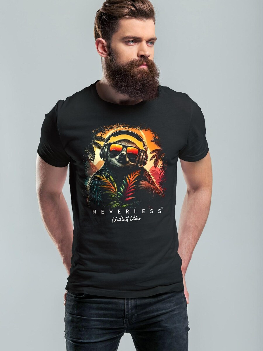 Рубашка Neverless Sloth DJ, черный
Рубашка Neverless Sloth DJ, черный