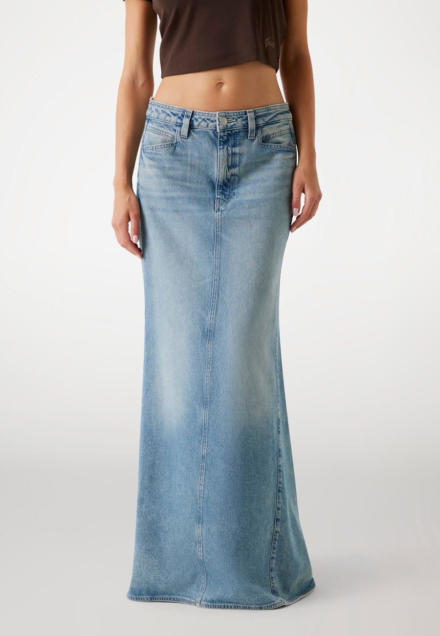 Юбка Guess A-line skirt, Blau/Blue
Юбка Guess A-line skirt, Blau/Blue