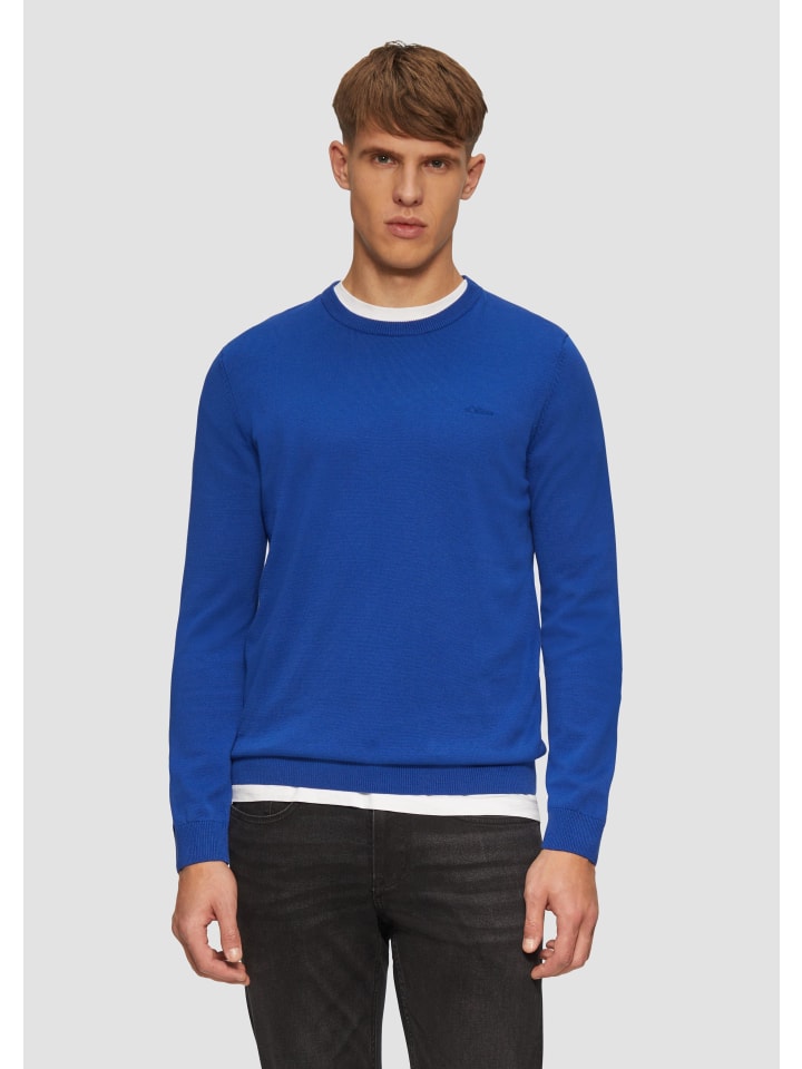 Вязаный свитер s.Oliver, синий
Вязаный свитер s.Oliver, синий