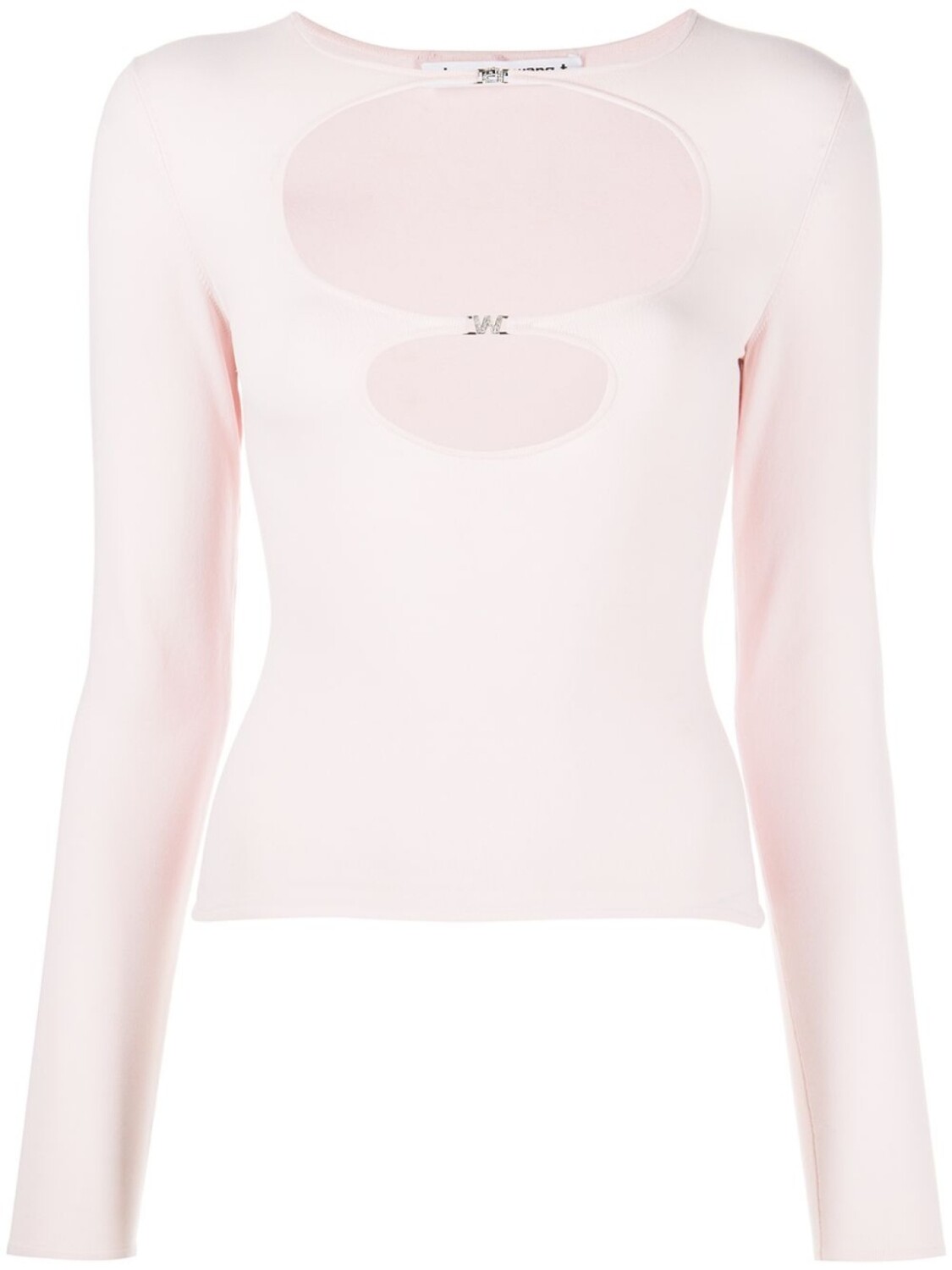 Alexander Wang топ с длинными рукавами и вырезами, розовый
Alexander Wang топ с длинными рукавами и вырезами, розовый