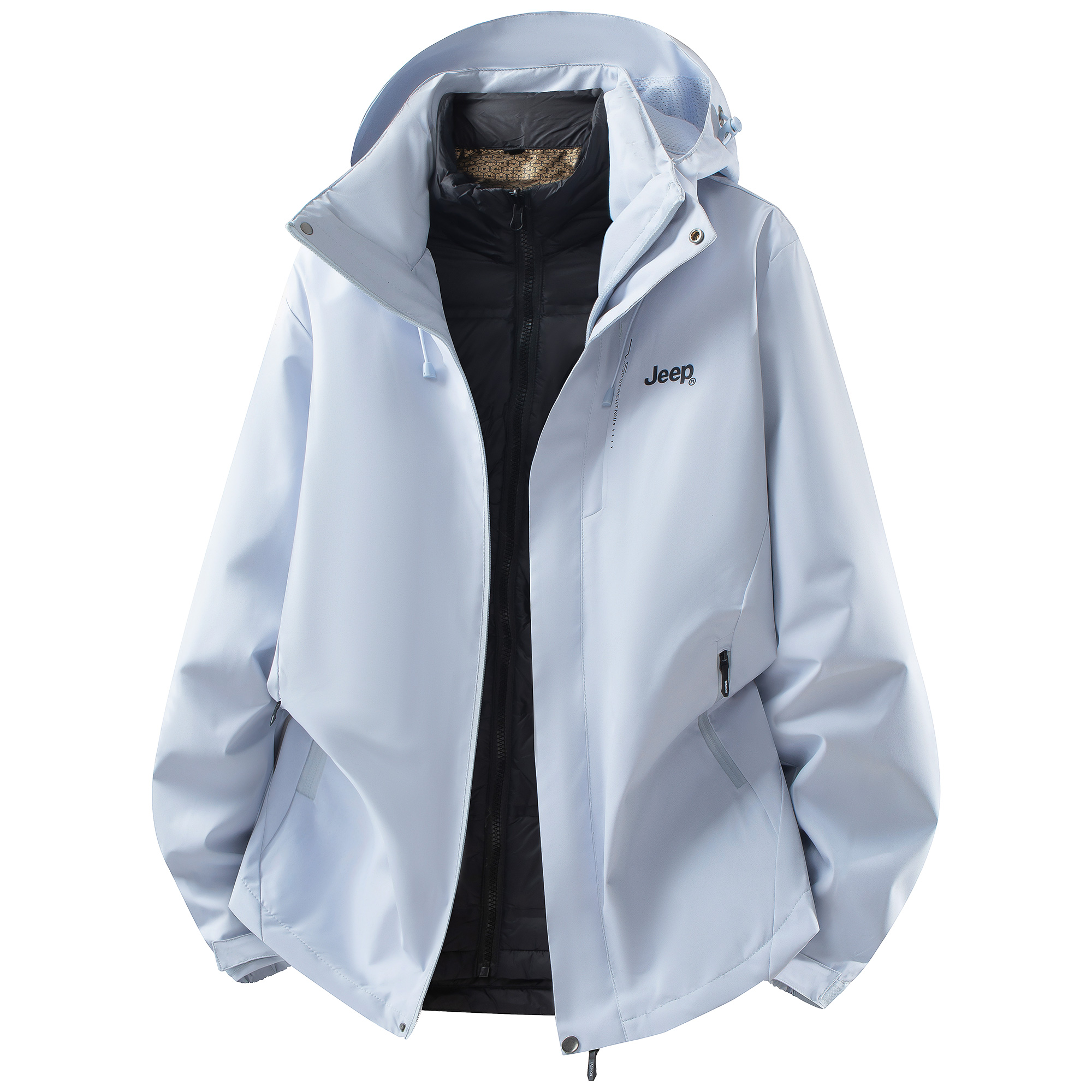 Пуховик Unisex с капюшоном Moderate Jeep, ether синий
Пуховик Unisex с капюшоном Moderate Jeep, ether синий