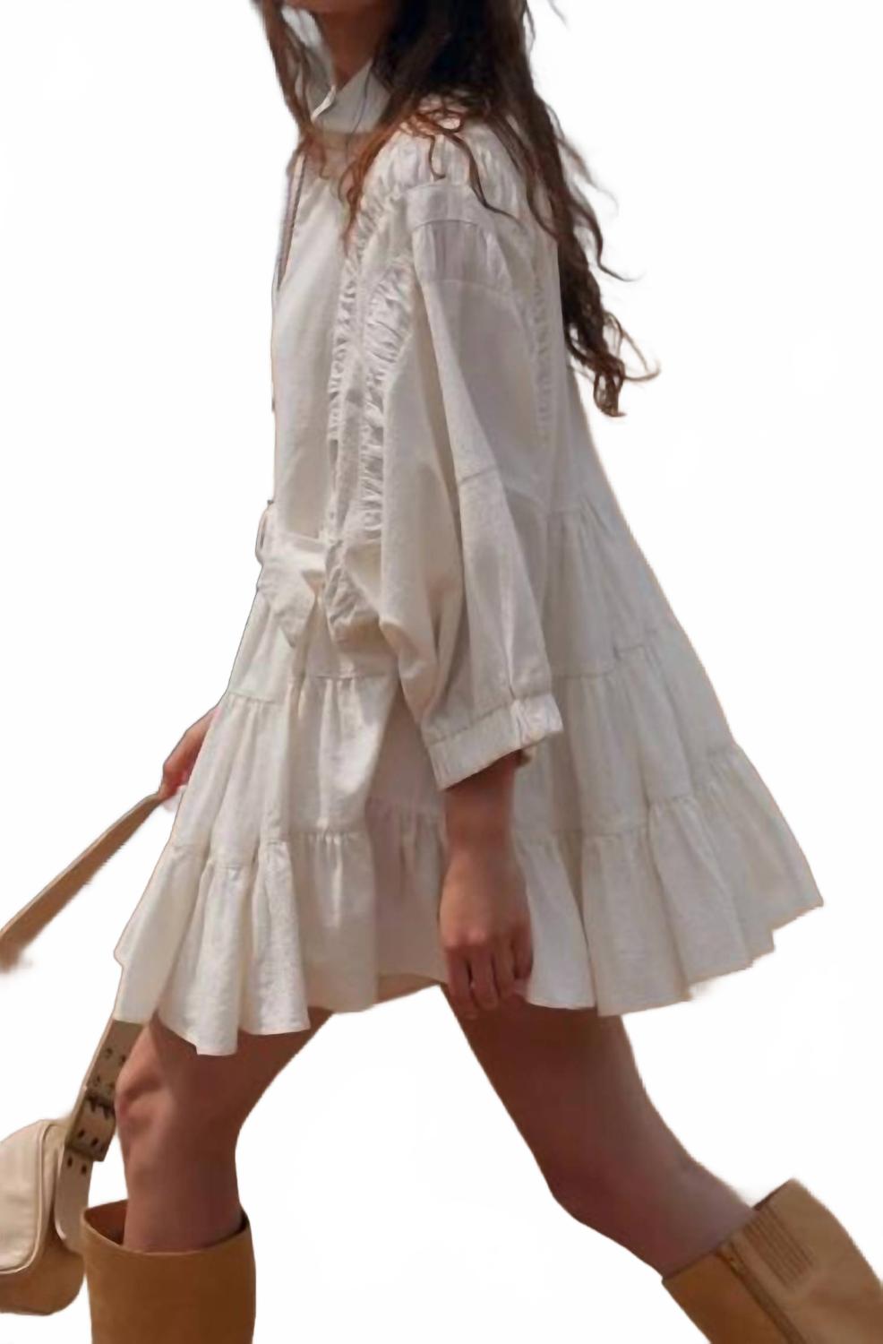 Ivory Belted Swing Free People
Ivory Belted Swing Free People