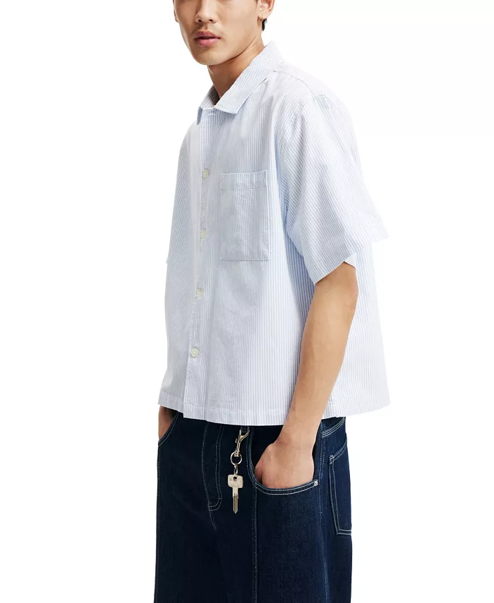 Мужская рубашка Ventura с коротким рукавом COTTON ON, синий
Мужская рубашка Ventura с коротким рукавом COTTON ON, синий