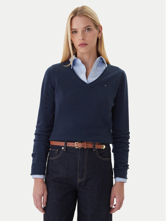 Свитер regular fit WW0WW43505 Tommy Hilfiger, синий
Свитер regular fit WW0WW43505 Tommy Hilfiger, синий