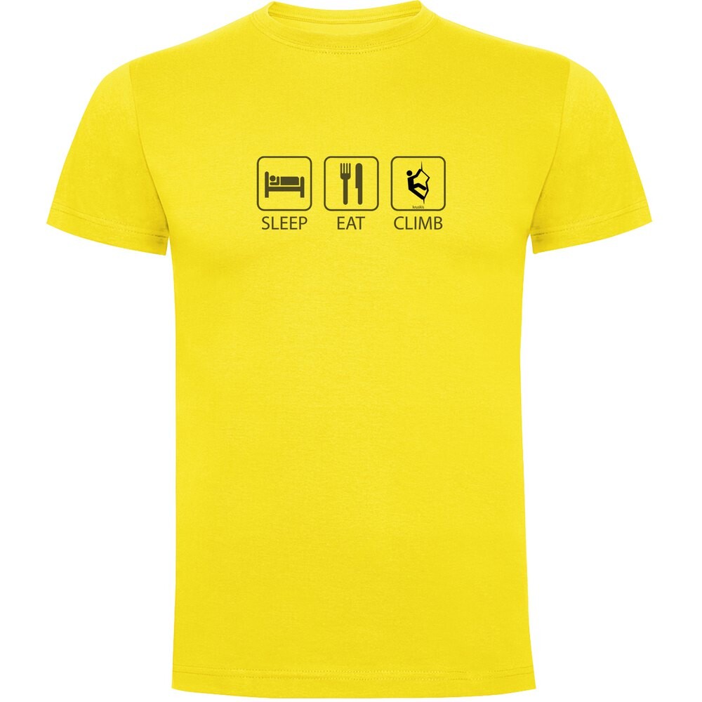 Футболка Kruskis Sleep Eat And Climb, желтый
Футболка Kruskis Sleep Eat And Climb, желтый