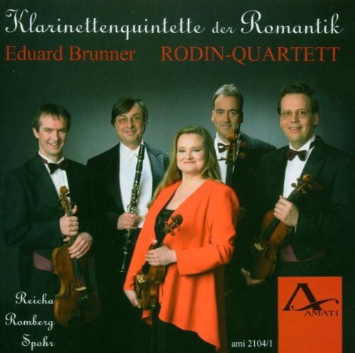 CD диск Reicha / Rodin Quartett: Clarinet Quartets of Roman
CD диск Reicha / Rodin Quartett: Clarinet Quartets of Roman