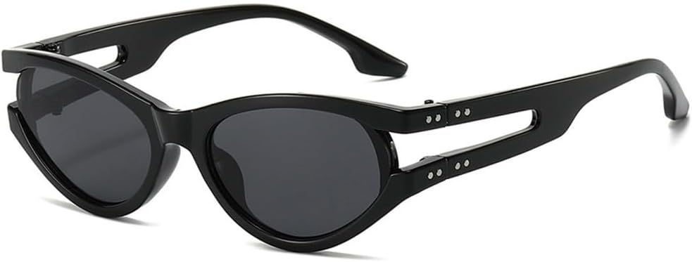 Модные солнцезащитные очки для активного отдыха и спорта, женские и мужские, роскошные овальные солнцезащитные очки для женщин в полой оправе, очки с защитой от УФ-излучения UV400 TKKTLLT, Black Gray
Модные солнцезащитные очки для активного отдыха и спорта, женские и мужские, роскошные овальные солнцезащитные очки для женщин в полой оправе, очки с защитой от УФ-излучения UV400 TKKTLLT, Black Gray