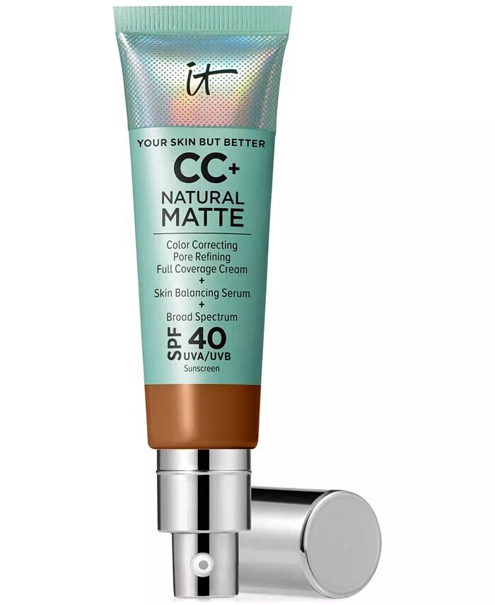 CC+ Крем-матовая основа SPF 40 It Cosmetics, цвет Neutral Rich
CC+ Крем-матовая основа SPF 40 It Cosmetics, цвет Neutral Rich