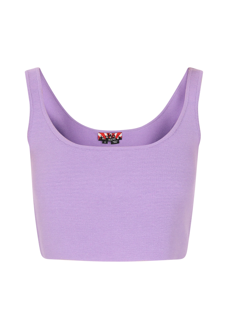 Вязаный топ MYMO, фиолетовый
Вязаный топ MYMO, фиолетовый