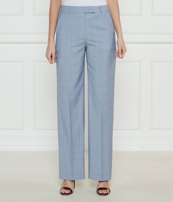 Брюки женские Boss шерстяные прямого кроя, синий
Брюки женские Boss шерстяные прямого кроя, синий