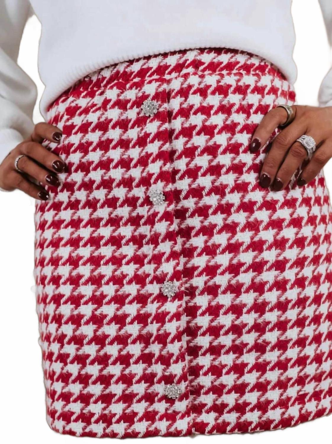 Женская юбка Кристин в красно-белом цвете Everyday Chic Boutique
Женская юбка Кристин в красно-белом цвете Everyday Chic Boutique