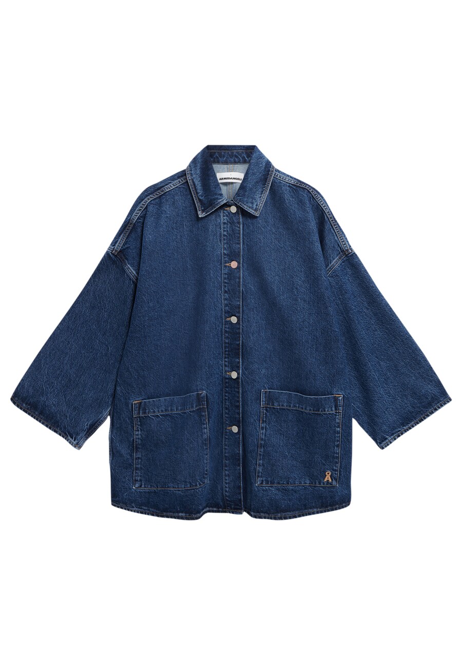 Межсезонная куртка ARMEDANGELS Draapy, синий деним
Межсезонная куртка ARMEDANGELS Draapy, синий деним
