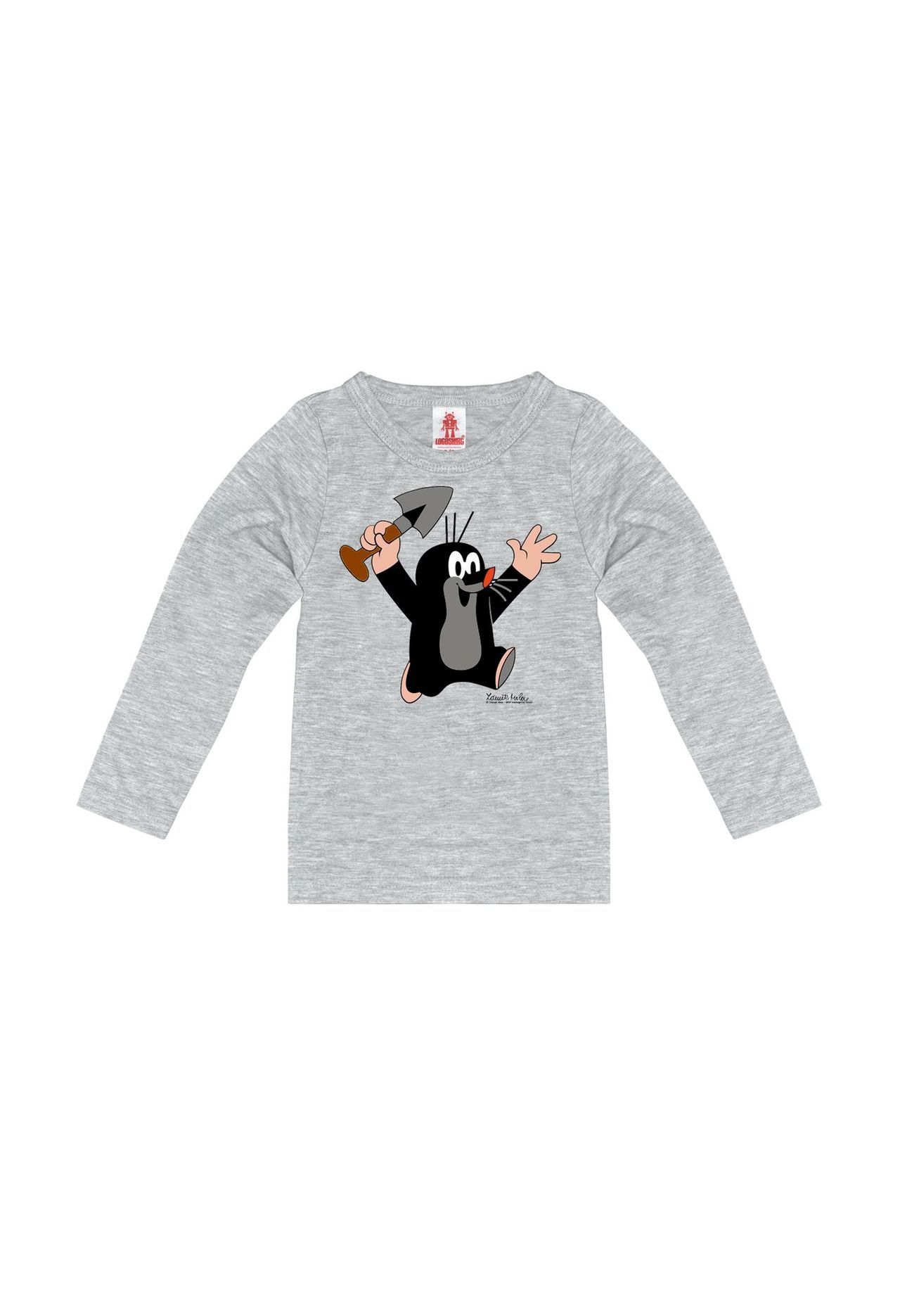 Детская футболка с длинными рукавами The Little Mole - Ура LOGOSHIRT, цвет Grey-melange 
Детская футболка с длинными рукавами The Little Mole - Ура LOGOSHIRT, цвет Grey-melange
