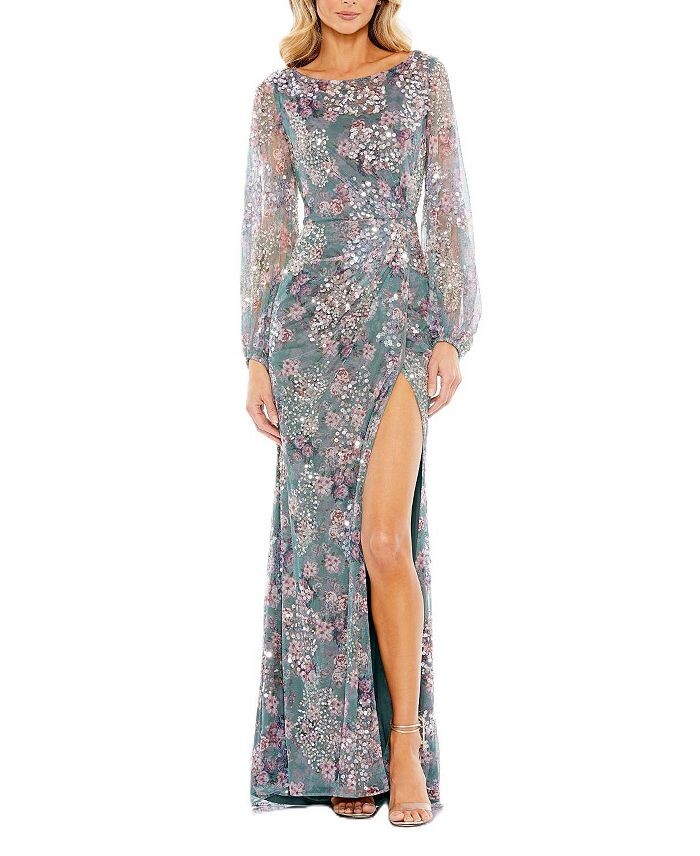 Mac Duggal Украшенное иллюзионное платье с длинными рукавами и искусственным запахом, мультиколор
Mac Duggal Украшенное иллюзионное платье с длинными рукавами и искусственным запахом, мультиколор