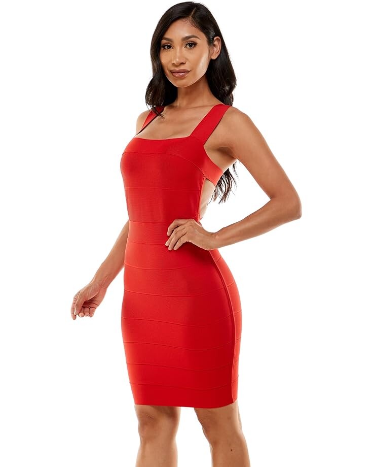 Платье Bebe Bandage X-Back Dress, красный
Платье Bebe Bandage X-Back Dress, красный
