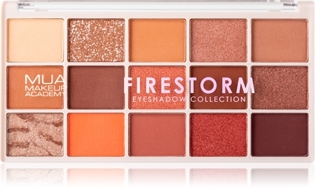 Палитра теней для век MUA Makeup Academy Professional 15 Shade Palette, Firestorm 12 g
Палитра теней для век MUA Makeup Academy Professional 15 Shade Palette, Firestorm 12 g