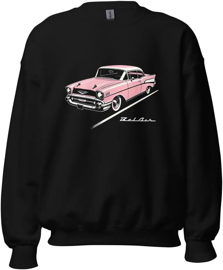 Свитшот с принтом Pink 1957 Bel Air для владельцев Chevy JG Infinite
Свитшот с принтом Pink 1957 Bel Air для владельцев Chevy JG Infinite