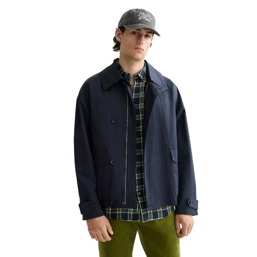 Пальто Scotch & Soda Short trench, синий
Пальто Scotch & Soda Short trench, синий