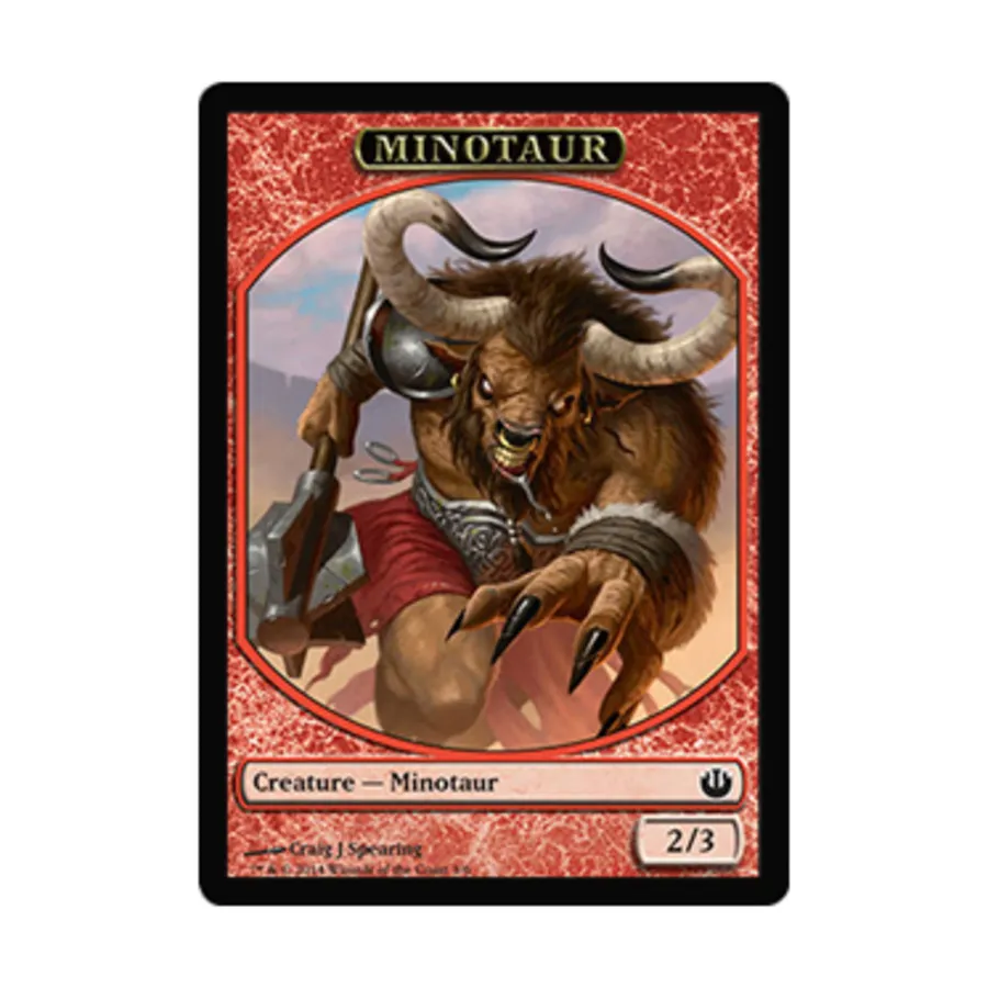 CCG Минотавр – жетон (T), MTG - Journey into Nyx
CCG Минотавр – жетон (T), MTG - Journey into Nyx