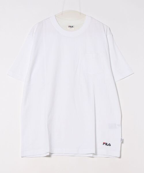 Футболка с короткими рукавами и карманом FILA, белый
Футболка с короткими рукавами и карманом FILA, белый