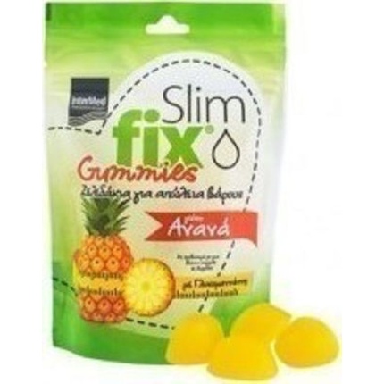 Slim Fix Gummies - 500 мг жевательные конфеты для похудения с глюкоманнаном, со вкусом ананаса, 42 жевательные конфеты Intermed
Slim Fix Gummies - 500 мг жевательные конфеты для похудения с глюкоманнаном, со вкусом ананаса, 42 жевательные конфеты Intermed