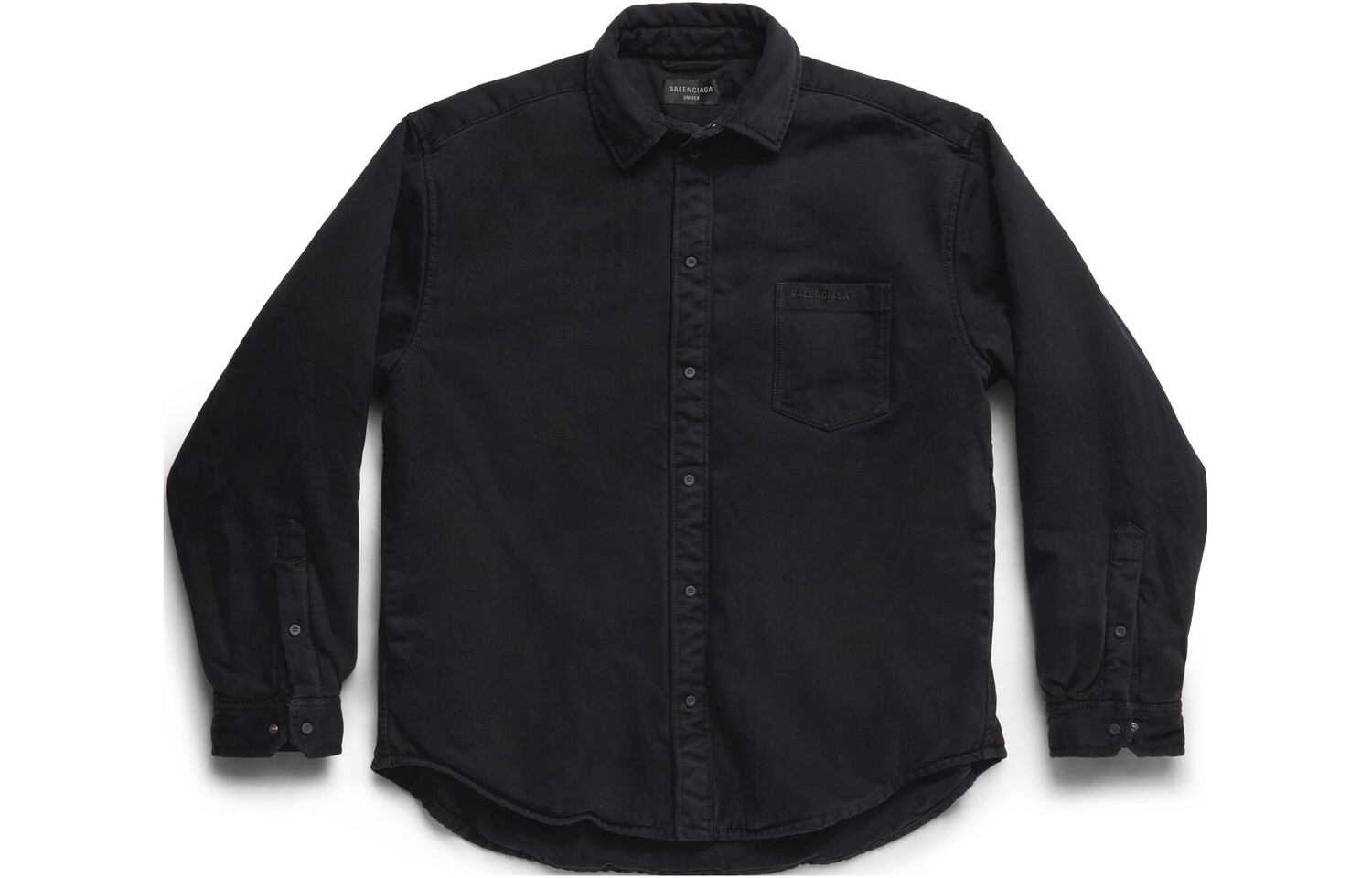 Рубашка унисекс Balenciaga, цвет Black
Рубашка унисекс Balenciaga, цвет Black