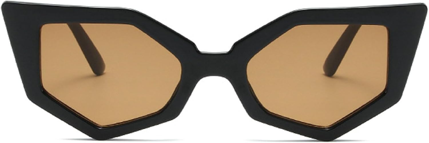 Солнцезащитные очки «кошачий глаз» для женщин, очки с асимметричным многоугольником, модные дизайнерские солнцезащитные очки для путешествий, солнцезащитные очки для мужчин mincl, Black&brown
Солнцезащитные очки «кошачий глаз» для женщин, очки с асимметричным многоугольником, модные дизайнерские солнцезащитные очки для путешествий, солнцезащитные очки для мужчин mincl, Black&brown